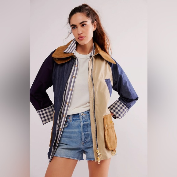 NWT Barbour Gunnerside Patch Showerproof Jacket - Picture 4 of 4